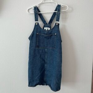 Denim jumper with pocket